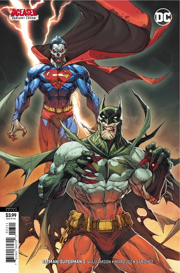 Batman Superman #3 Paolo Pantalena DCeased Variant