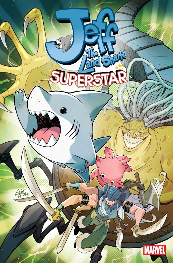 Jeff The Land Shark: Superstar #3 Gurihiru Main