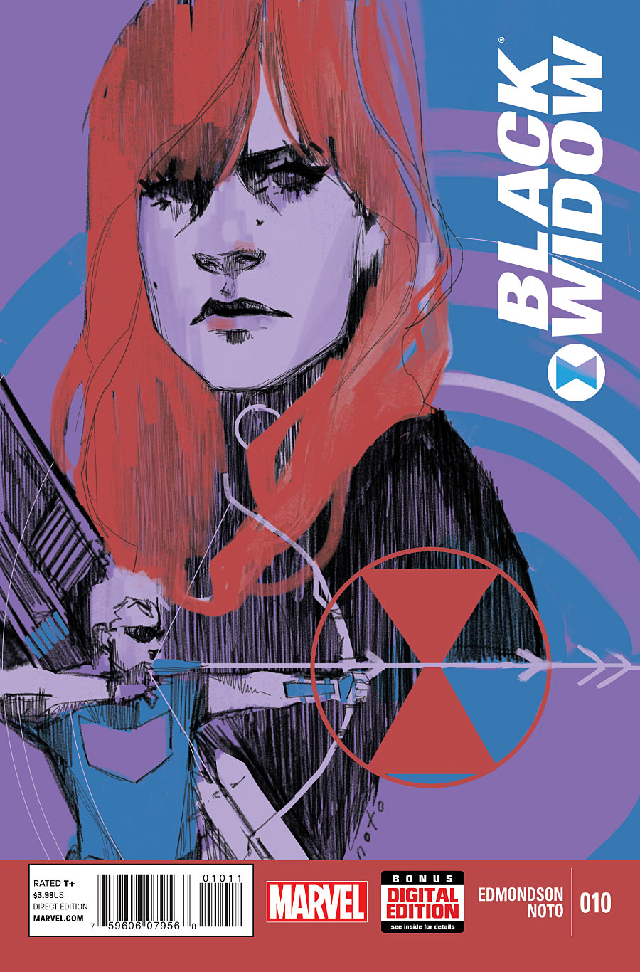 Black Widow #10 Phil Noto Main (09/03/14) 1st App Rashid