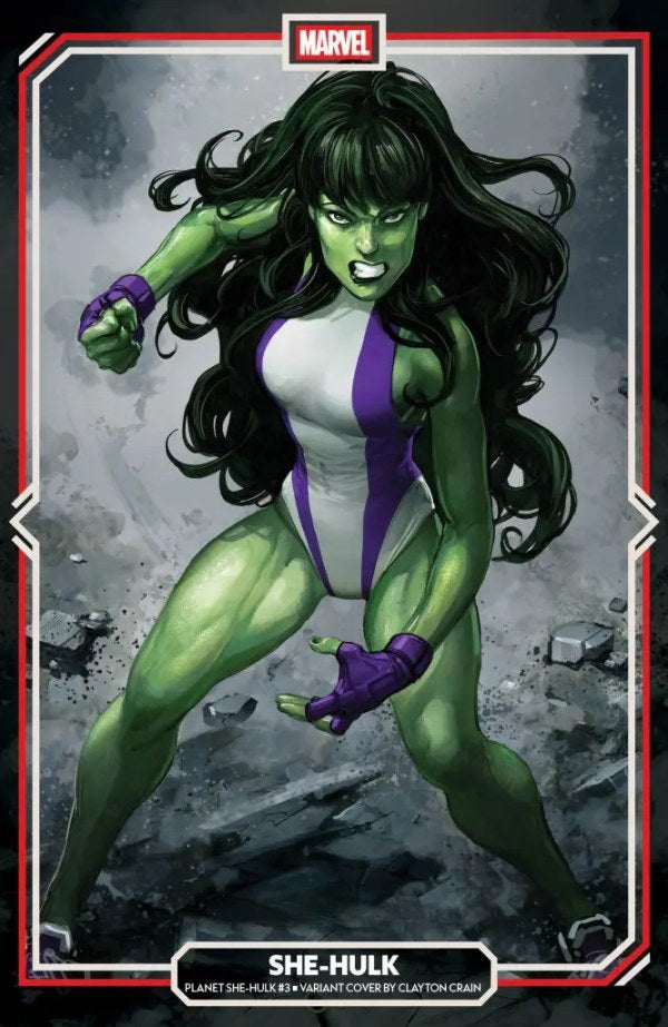Planet She Hulk #3 Clayton Crain