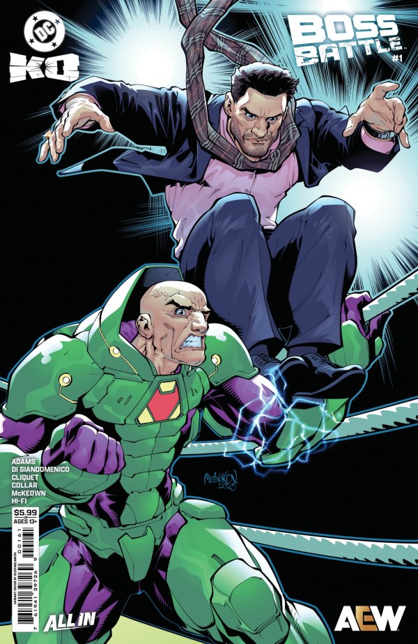 DC K.O. Boss Battle #1 Cover F Gleb Melnikov AEW