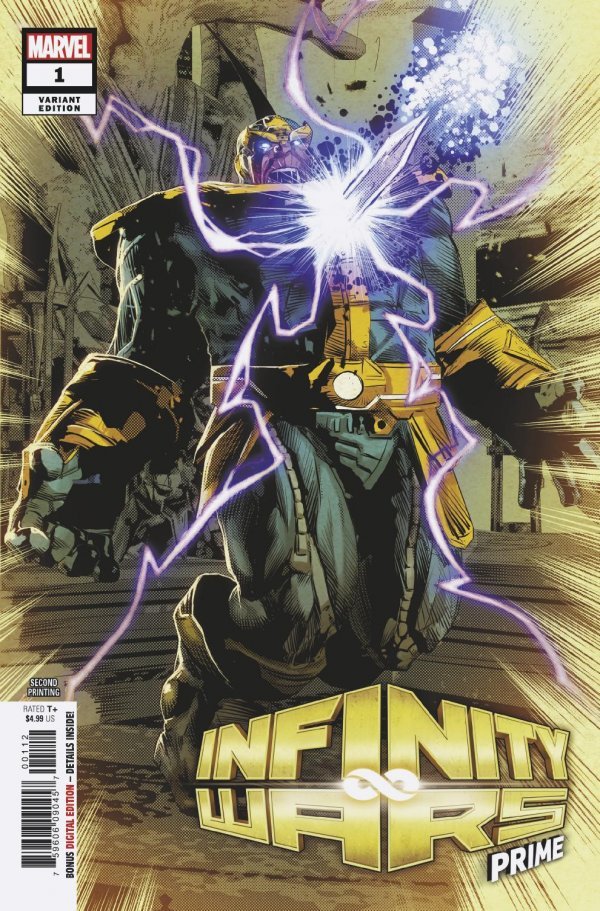 Infinitys Wars Prime #1 Mike Deodato Jr. 2nd Print