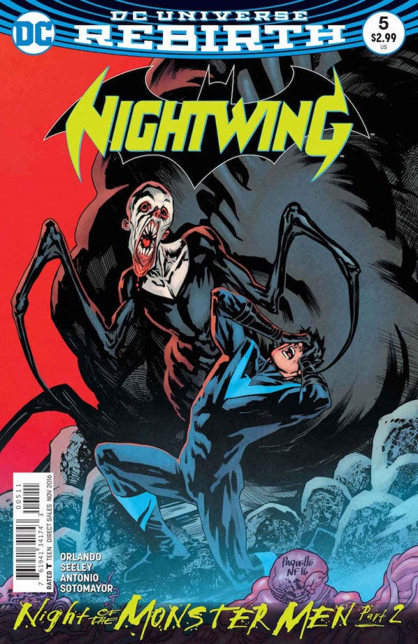 Nightwing #5 Yanick Paquette Main (09/21/16)