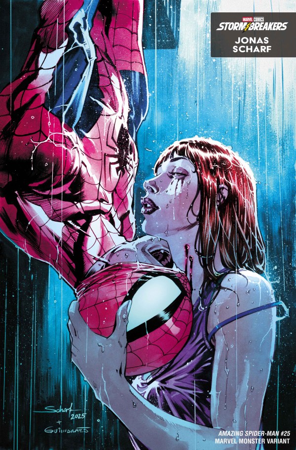 Amazing Spider-Man #25 Jonas Scharf Marvel Monster