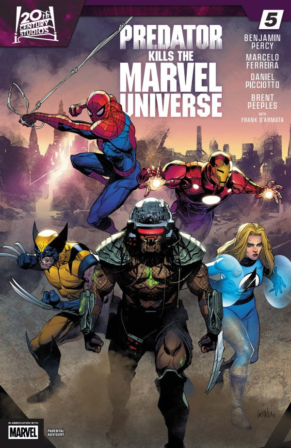 Predator Kills The Marvel Universe #5 Leinil Francis Yu Main