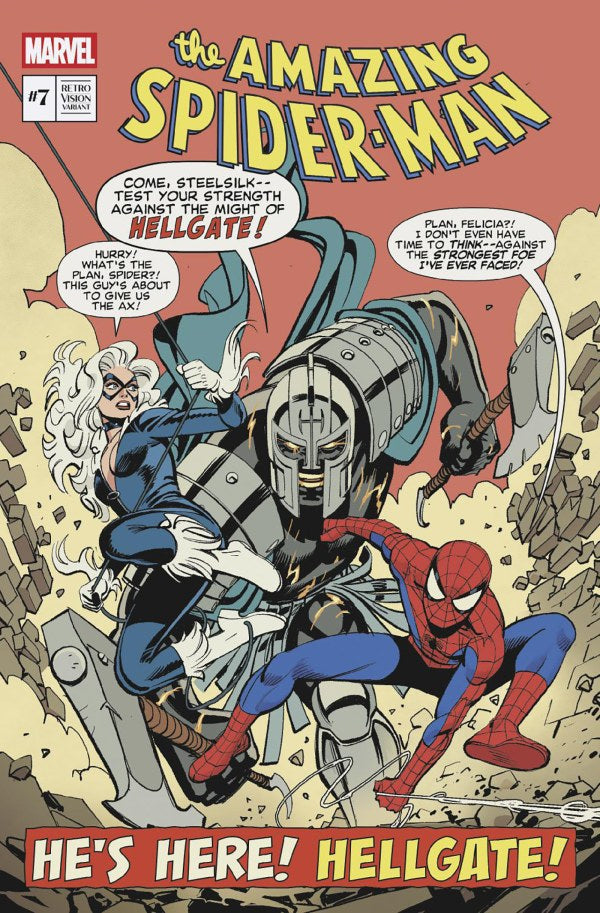 Amazing Spider-Man #7 Leo Romero Retrovision
