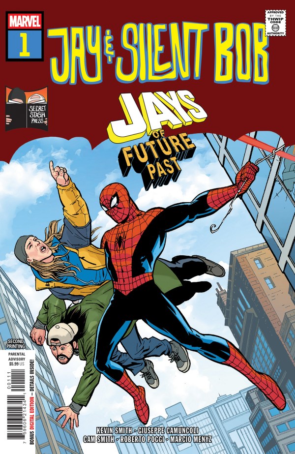 Jay & Silent Bob: Jays Of Future Past #1 Giuseppe Camuncoli 2nd Print