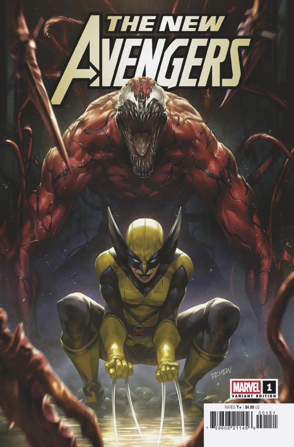 The New Avengers #1 Derrick Chew Carnage Wolverine