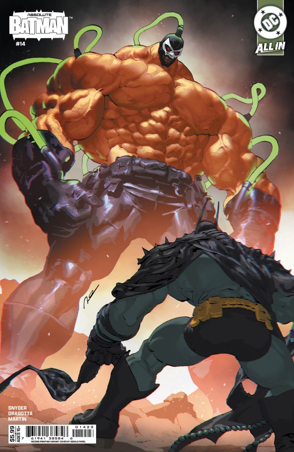 Absolute Batman #14 2nd Print Cover B Gerald Parel (PRESALE 02/11/26)