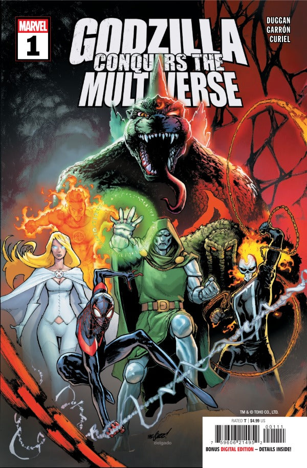 Godzilla Conquers The Multiverse #1 David Marquez Main