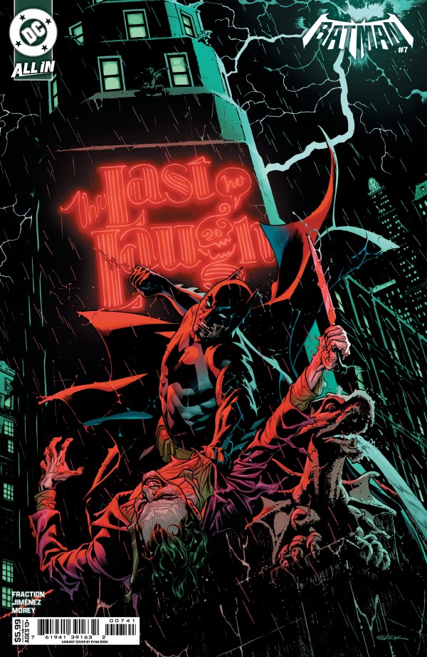 Batman #7 Cover D Ryan Sook