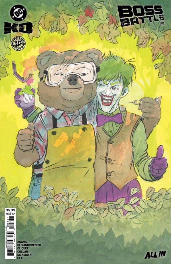 DC K.O. Boss Battle #1 Cover C Patrick Horvath
