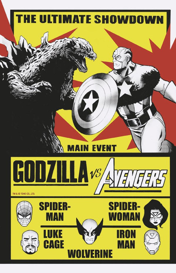 Godzilla vs. Avengers #1 Lee Garbett Versus (06/18/25)