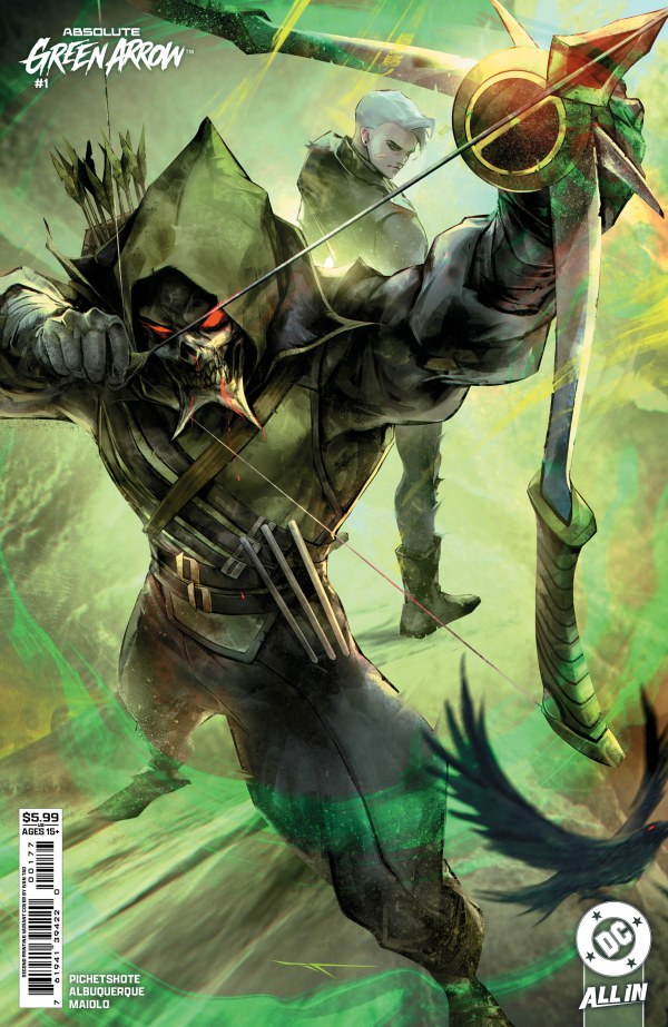 Absolute Green Arrow #1 (Of 6) 2nd Print Cover B Ivan Tao