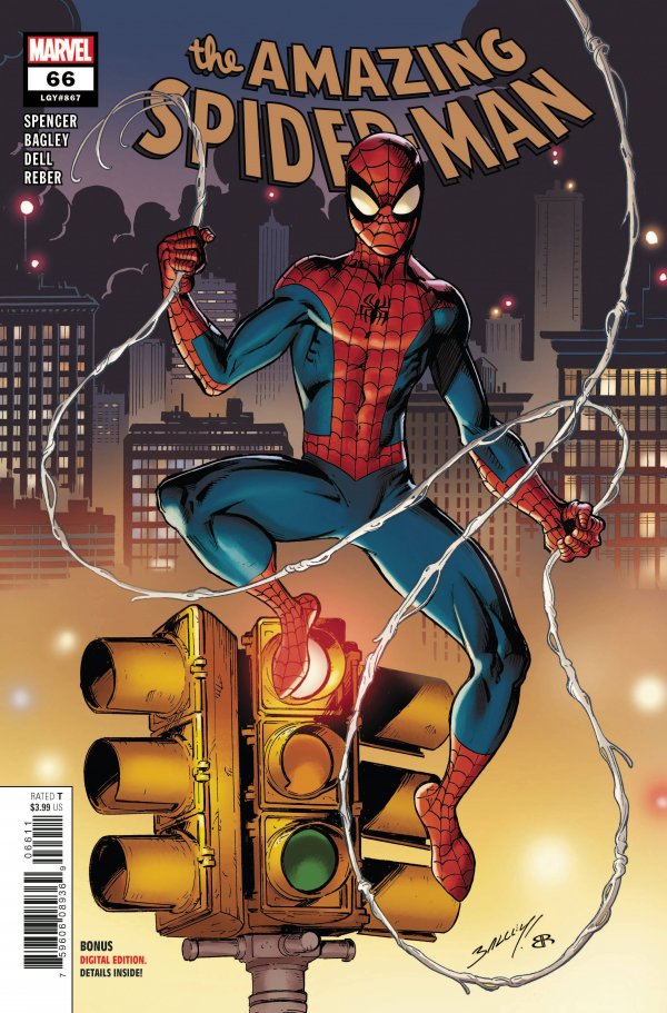 Amazing Spider-Man #66 Mark Bagley Main Legacy# 867