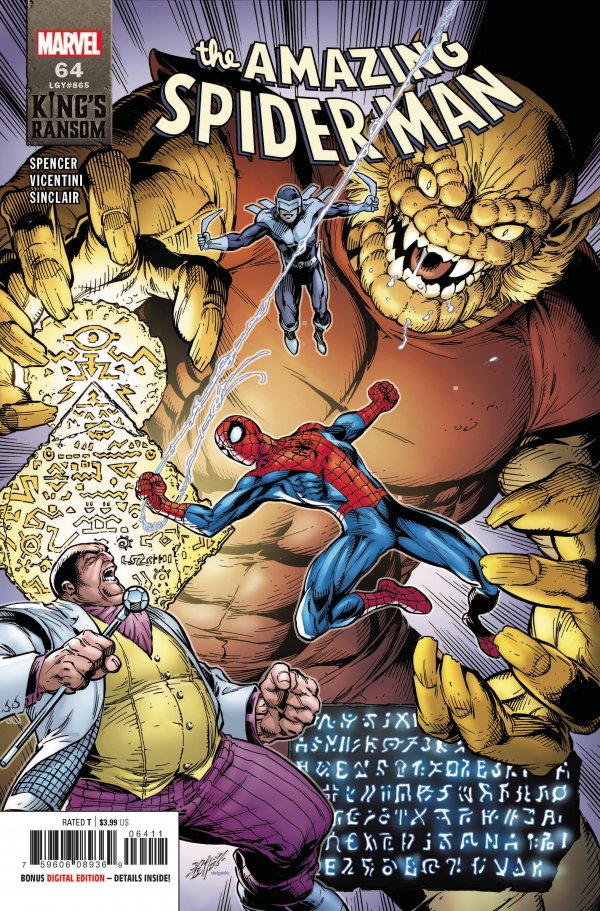 Amazing Spider-Man #64 Mark Bagley Main