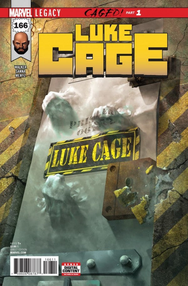 Luke Cage #166 Rahzzah Main Caged PT 1
