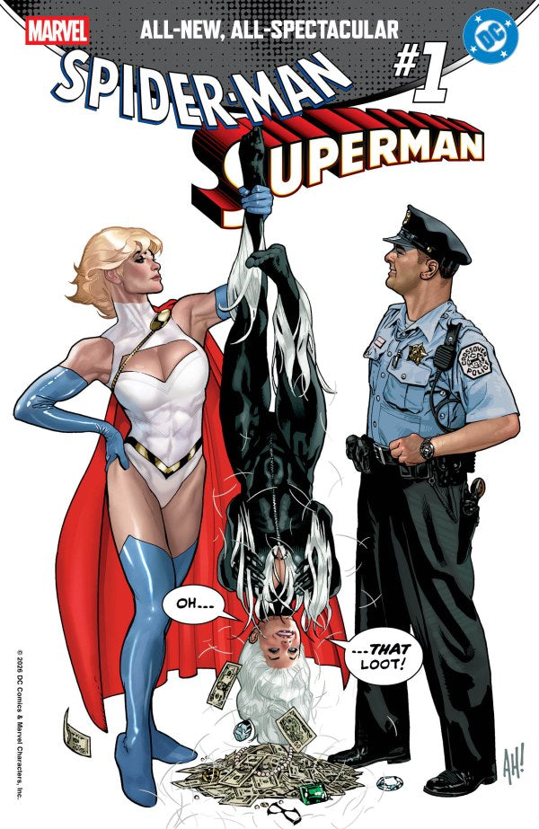Marvel/DC: Spider-Man/Superman #1 Adam Hughes