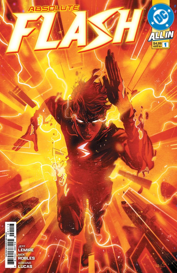 Absolute Flash #1 3rd Printing Nick Robles
