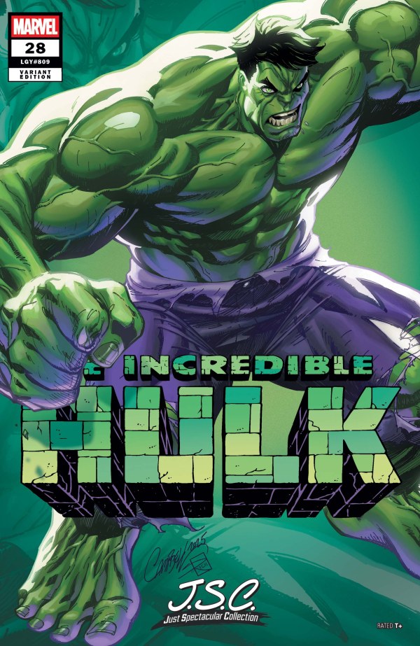 Incredible Hulk #28 J. Scott Campbell Spectacular