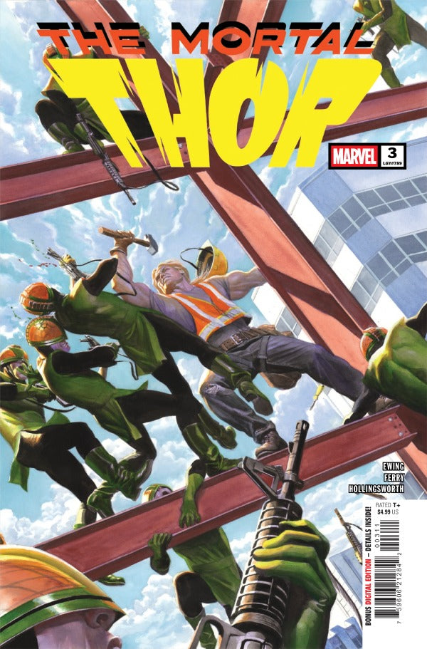 The Mortal Thor #3 Alex Ross Main