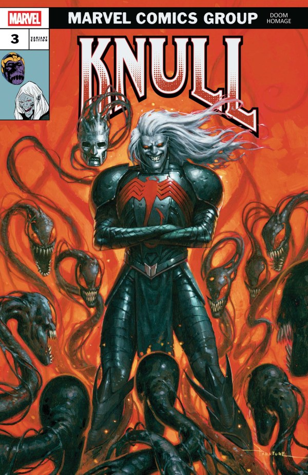Knull #3 Davide Paratore Doom Homage