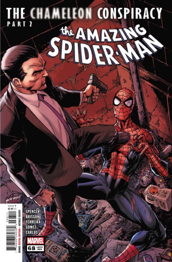 Amazing Spider-Man #68 Mark Bagley Legacy# 869