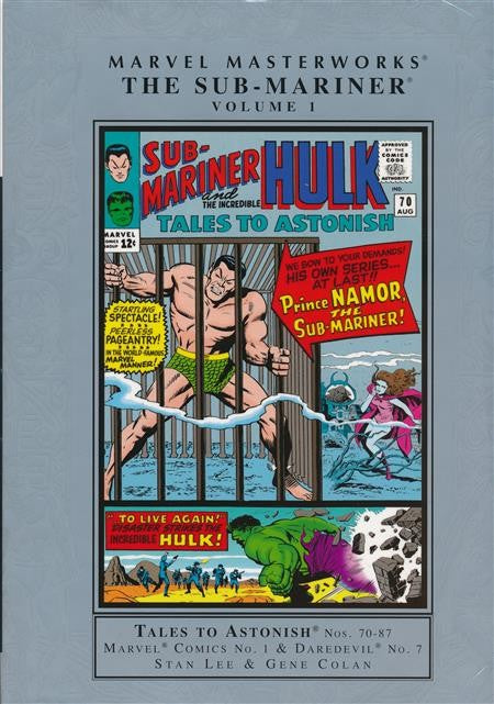 Marvel Masterworks Sub Mariner HC Volume 01 2ND Edition Sealed