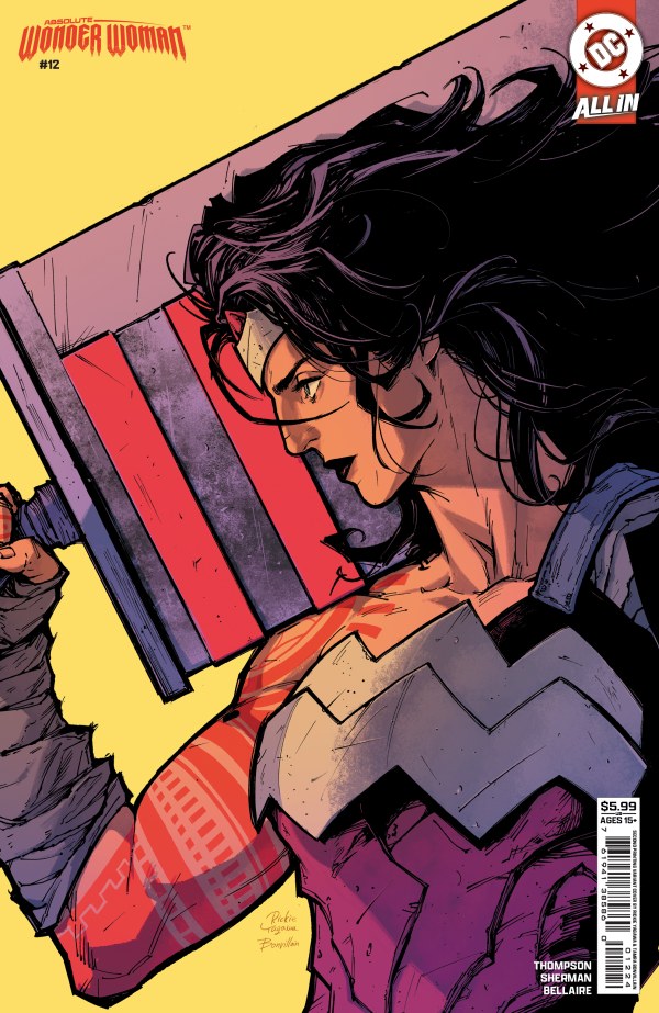Absolute Wonder Woman #12 2nd Print Cover B Rickie Yagawa
