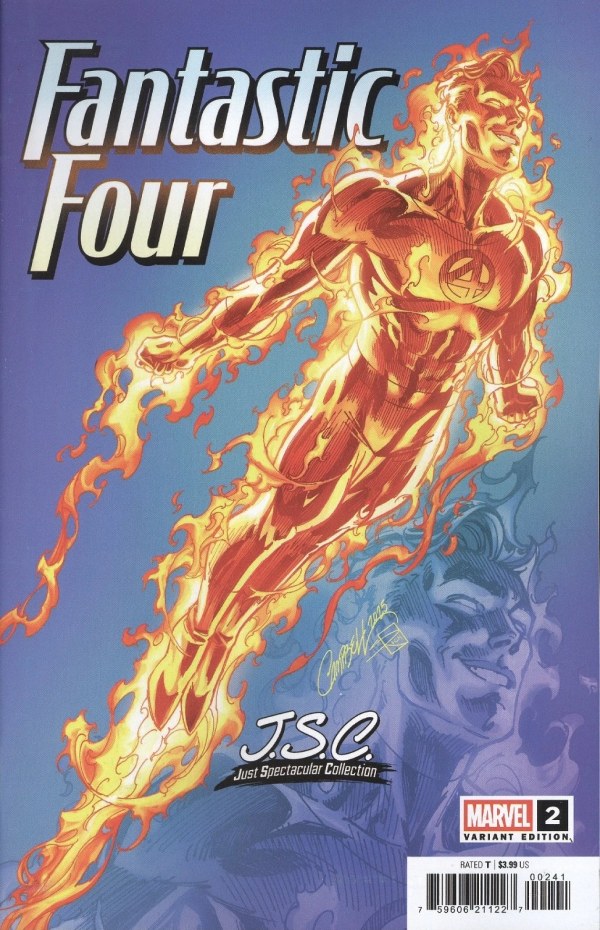 Fantastic Four #2 J. Scott Campbell Just Spectacular