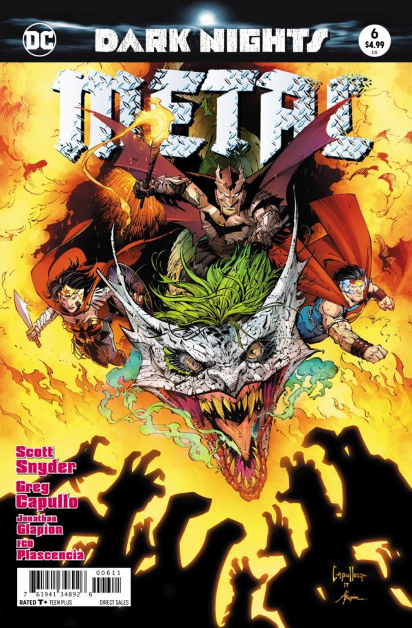 Dark Nights Metal #6 Greg Capullo Main