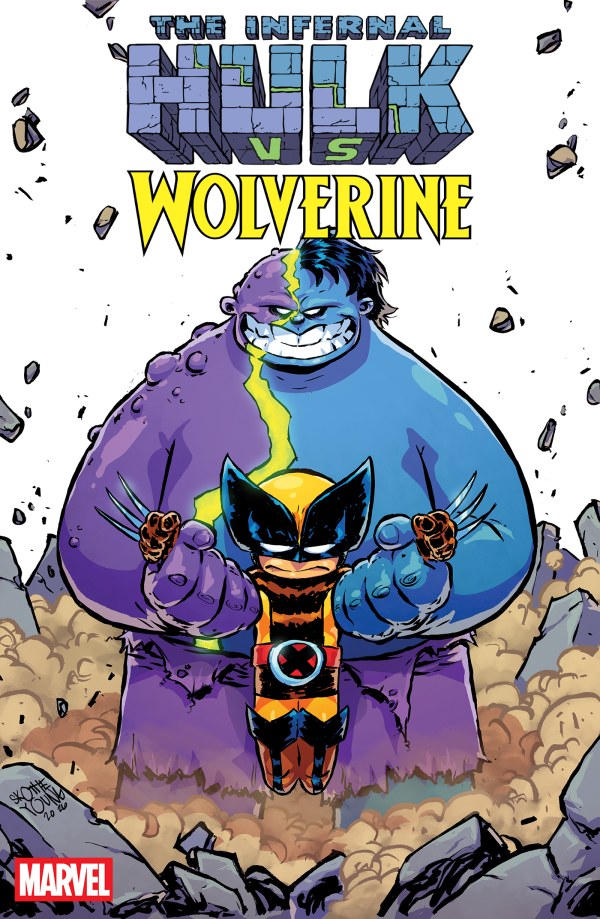 Infernal Hulk vs. Wolverine #1 Skottie Young
