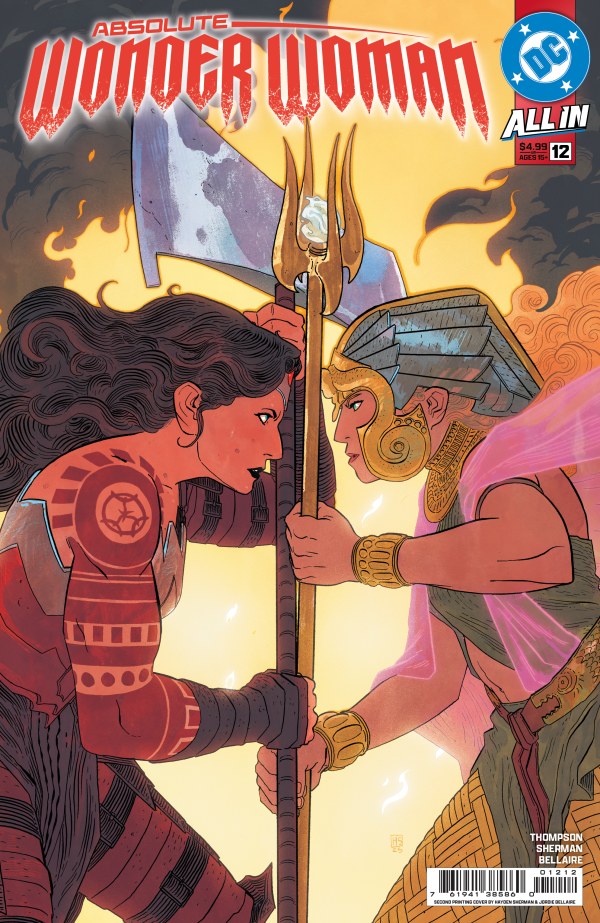 Absolute Wonder Woman #12 2nd Print Hayden Sherman