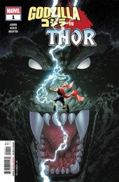 Godzilla vs. Thor #1 Main Cover