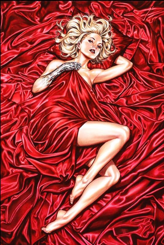 Immortal X-Men 4 Mark Brooks Exclusive Virgin Red Var