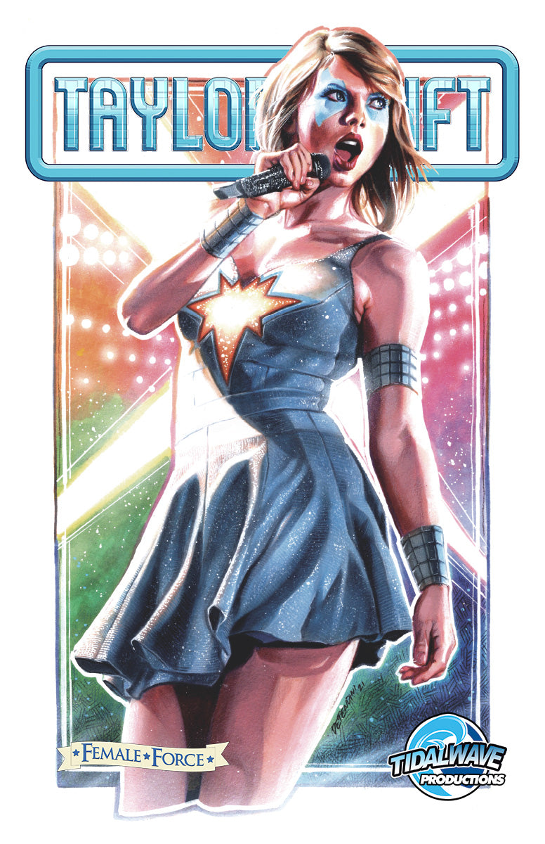 FEMALE FORCE TAYLOR SWIFT UNKNOWN COMICS STEVEN DEFENDINI EXCLUSIVE VAR