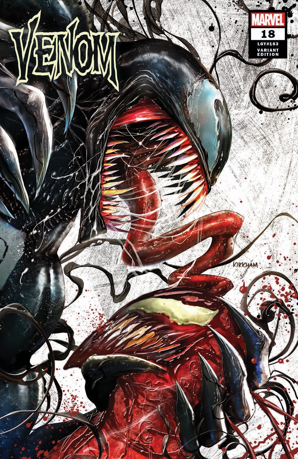 VENOM #18 TYLER KIRKHAM EXCLUSIVE VAR AC