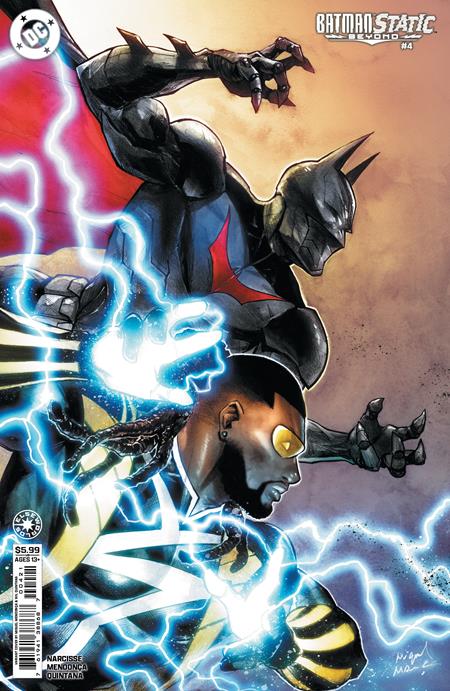 Batman Static Beyond #4 (Of 6) Cover B Miguel Mendonca