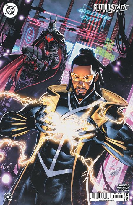 Batman Static Beyond #4 (Of 6) Cover C Lucas Meyer