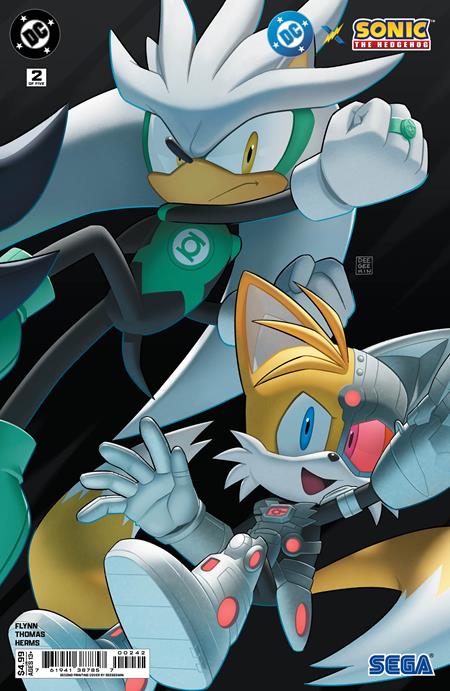 DC X Sonic The Hedgehog #2 (Of 5) 2nd Print