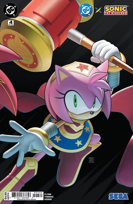DC X Sonic The Hedgehog #4 (Of 5) 2nd Print