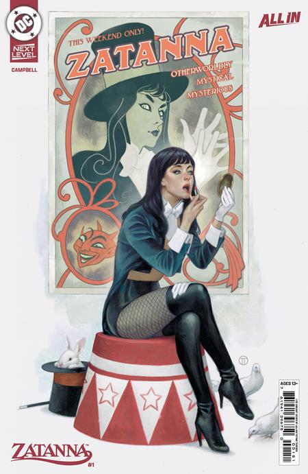 Zatanna (2026) #1 Cover G [1:25] Julian Totino Tedesco
