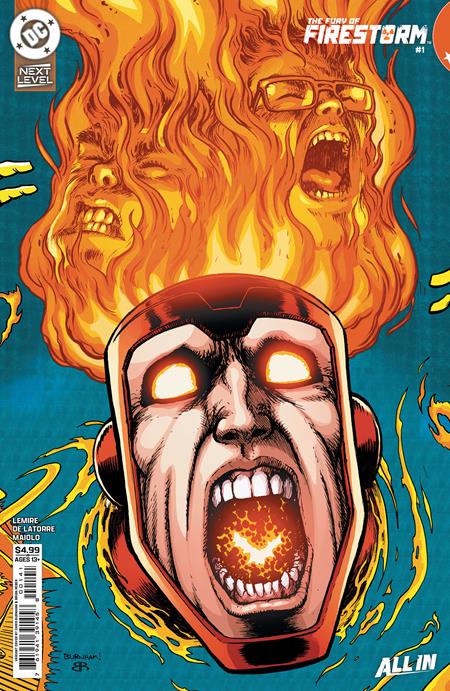 Fury Of Firestorm #1 Cover C Chris Burnham