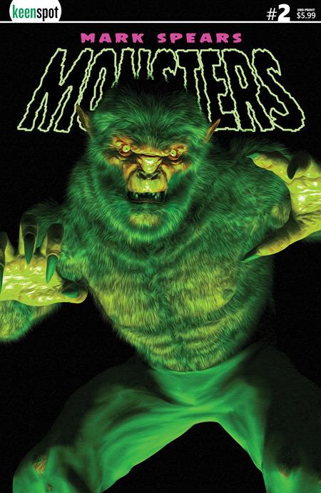 MARK SPEARS MONSTERS #2 3rd Print Cvr A Mark Spears The Werewolf (07/23/25)