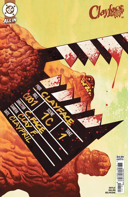 Clayface Celebrity Dirt #1 (Of 6) Cover B Mike Del Mundo