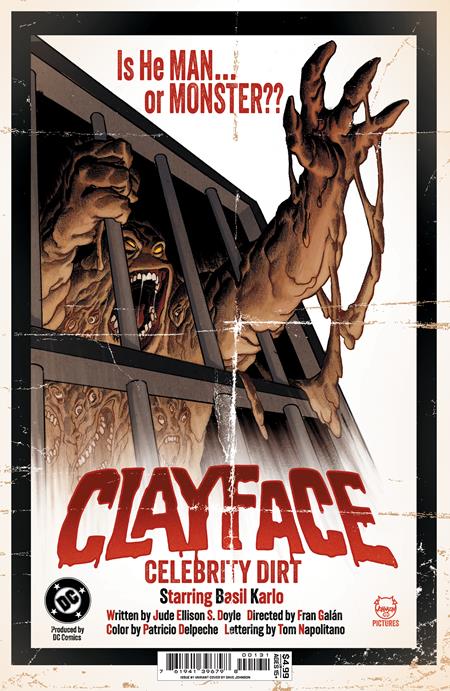Clayface Celebrity Dirt #1 (Of 6) Cover C Dave Johnson