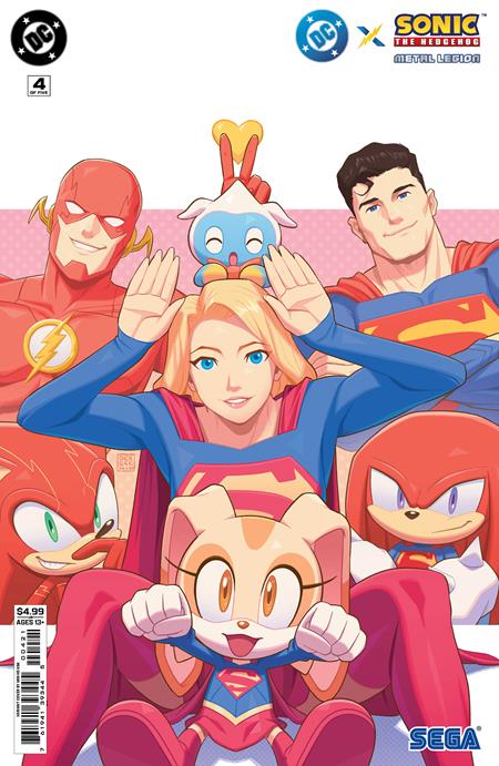 DC X Sonic The Hedgehog Metal Legion #4 (Of 5) Cover B Min Ho Kim