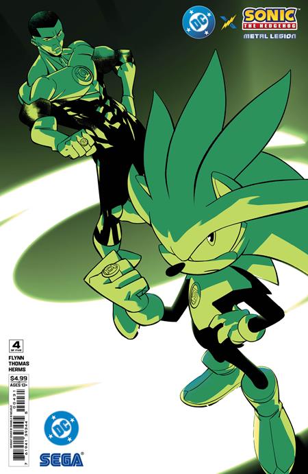 DC X Sonic The Hedgehog Metal Legion #4 (Of 5) Cover C Daniele Di Nicuolo