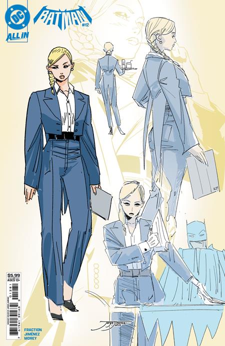 Batman #12 Cover G Jorge Jimenez Verity Pennyworth Design