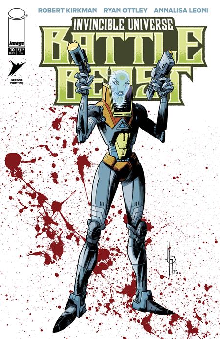 Invincible Universe Battle Beast #10 2nd Print Jason Howard